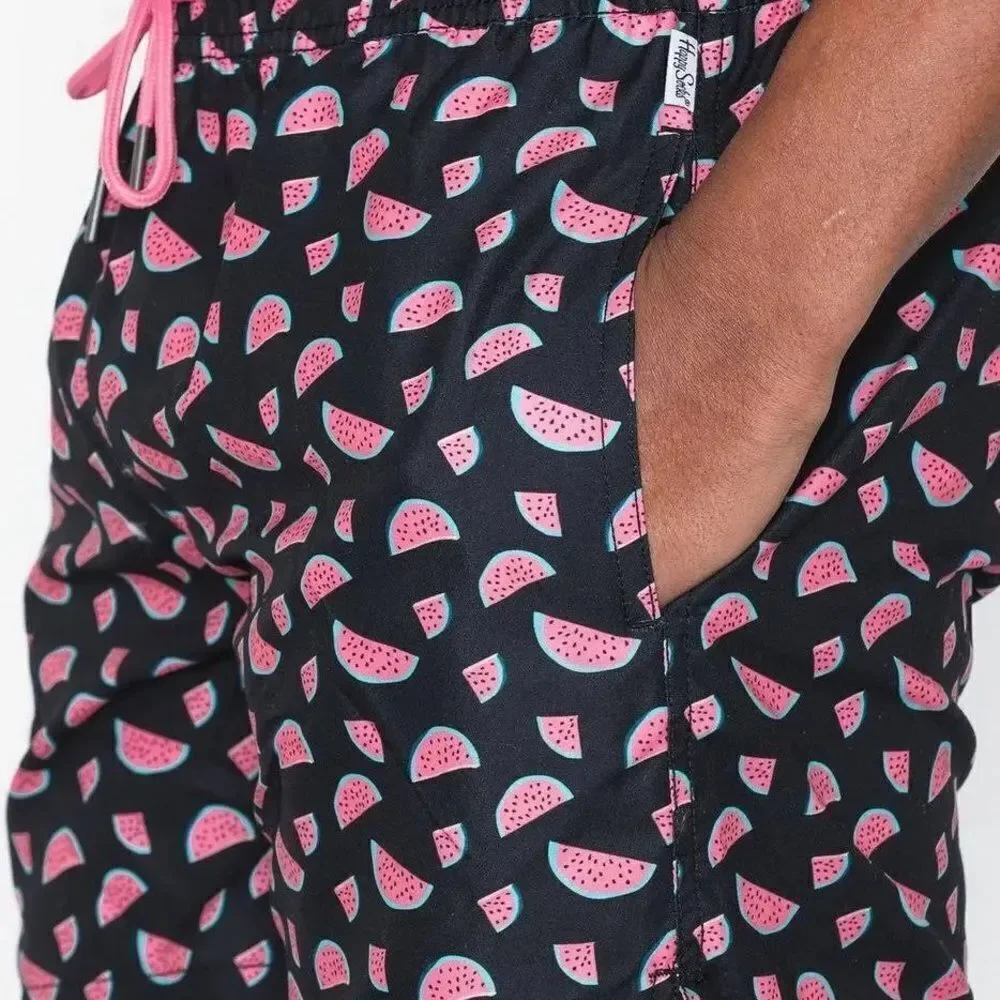 Watermelon Print Swim Shorts Men's small. Lined never been worn.